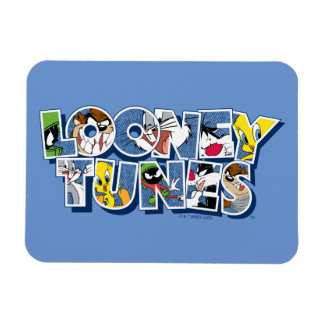 Imán LOONEY TUNES™ Characters in Lettering