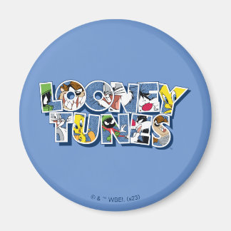 Imán LOONEY TUNES™ Characters in Lettering