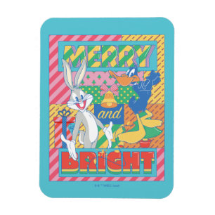 Imán LOONEY TUNES™ Navidad alegre y brillante