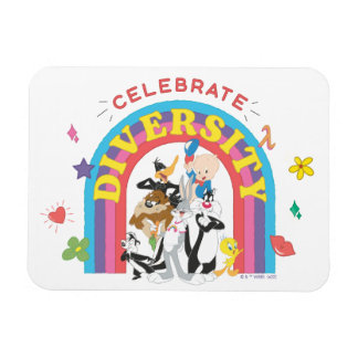Imán LOONEY TUNES™ - Orgullo de Celebrar la Diversidad