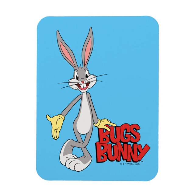 Imán LOONEY TUNES™ Retro Laughs | BUGS BUNNY™ (Vertical)