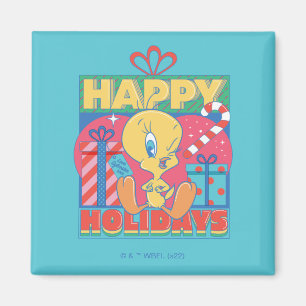Imán LOONEY TUNES™ TWEETY™ Felices Fiestas
