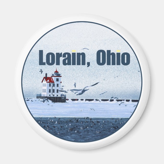 Imán Lorain, Ohio (Frente)