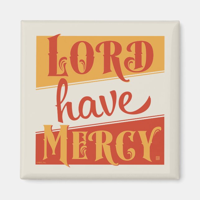 Imán Lord Have Mercy (Frente)