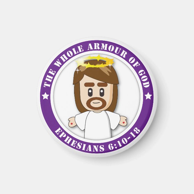 Imán LORD JESUS Magnet (Frente)