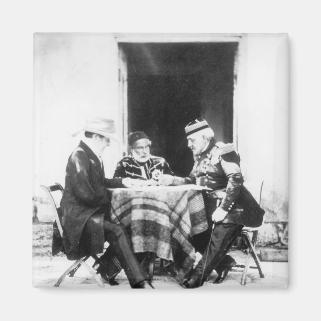 Imán Lord Raglan, Omar Pasha y el General Pelissier, (Frente)