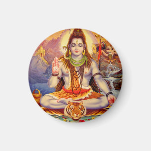 Imán Lord Shiva Meditating Magnet