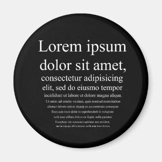 Imán Lorem Ipsum