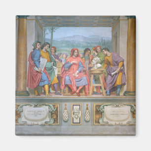 Imán Lorenzo entre los artistas