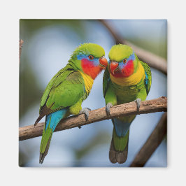 Imán Lorikeets del arco iris