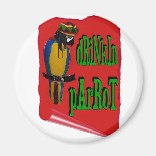 Imán Loro bebedor