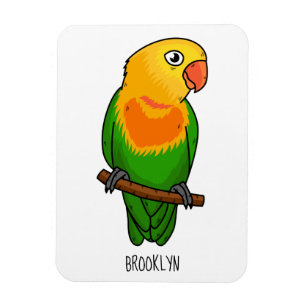 Imán Loro personalizado