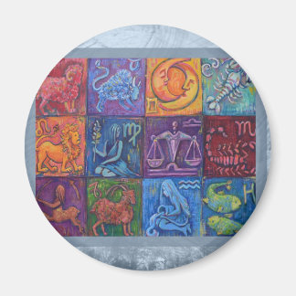 Imán Los 12 Rótulos del Zodiac