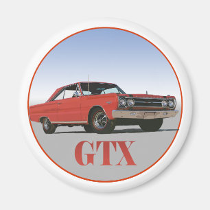 IMÁN LOS 1967 GTX ROJOS