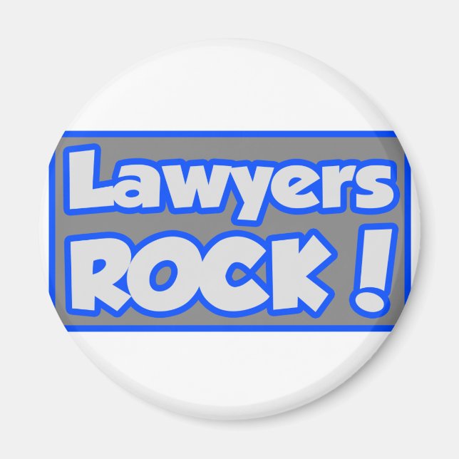 Imán ¡Los abogados rompen! (Frente)