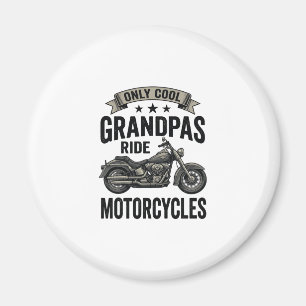 Imán Los abuelos geniales montan motocicletas Camiseta 