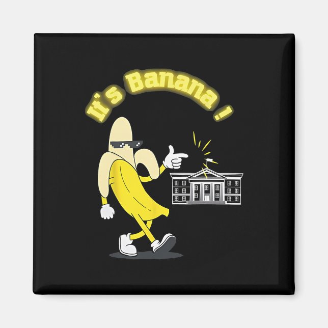 Imán Los amantes de las frutas divertidas de Nana Trump (Frente)