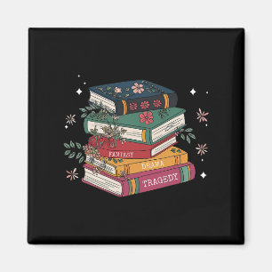 Imán Los amantes de los libros disfrutan de una tragedi