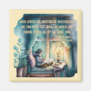 Imán Los amantes de los libros son dueños de la multita