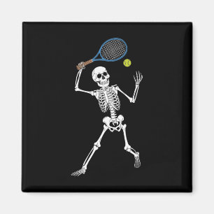 Imán Los amantes del tenis en Skeleton disfrutan de la 