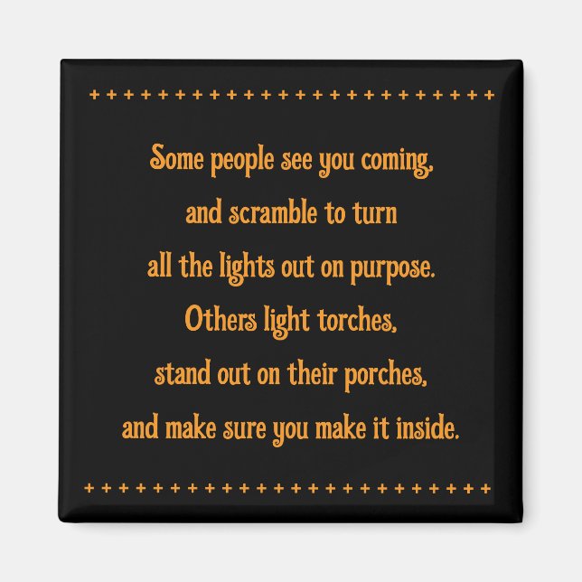 Imán Los Amigos Encienden El Camino (Frente)