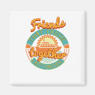 Imán Los amigos que cruzan juntos permanecen junta la