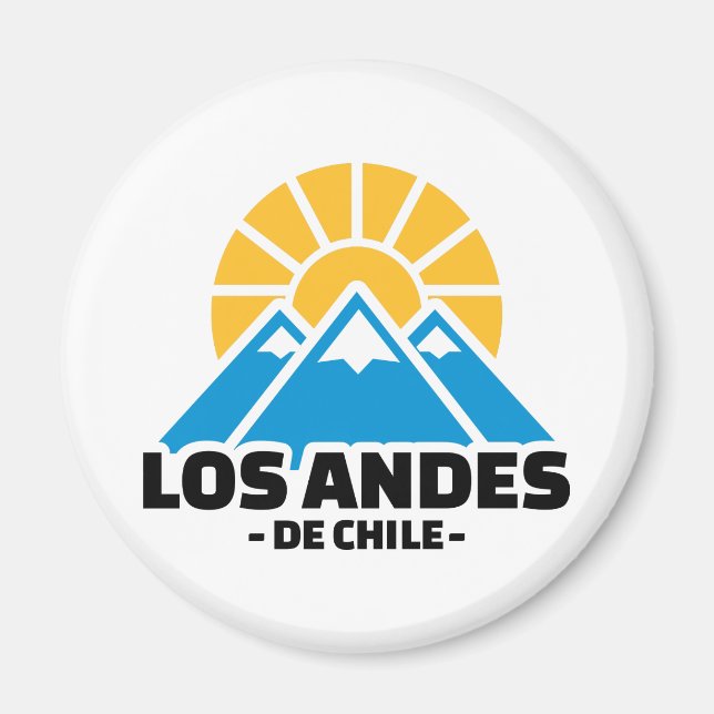 Imán Los Andes de Chile (Frente)