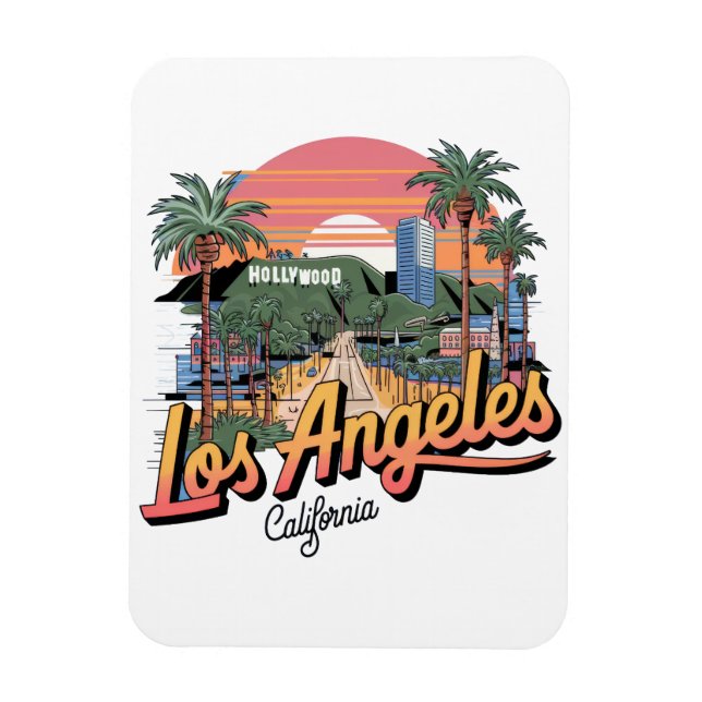 Imán Los Angeles (Vertical)