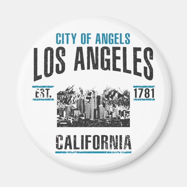 Imán Los Ángeles (Frente)