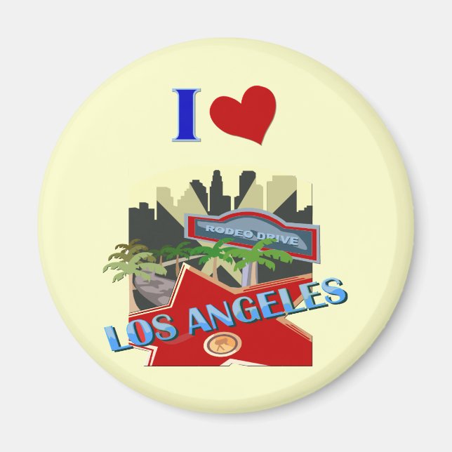 Imán Los Ángeles (Frente)