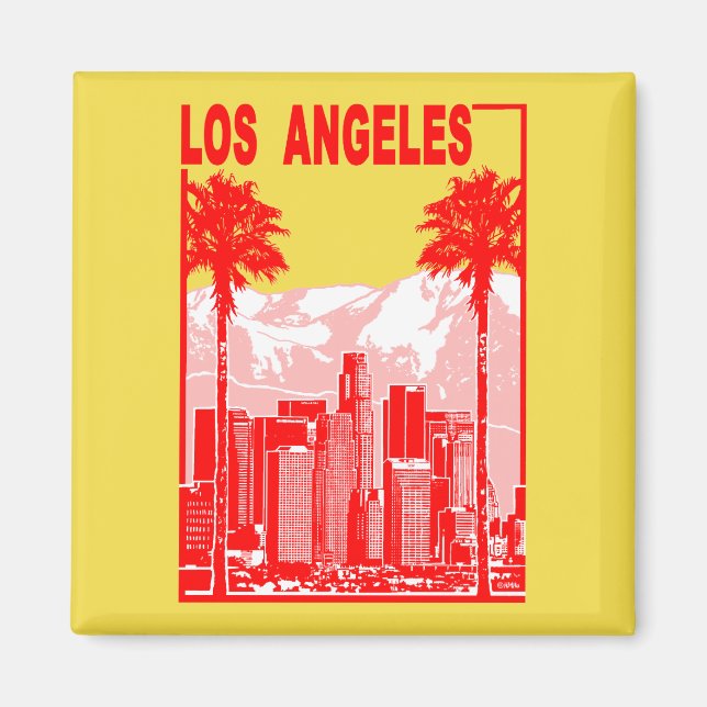 Imán Los Ángeles (Frente)