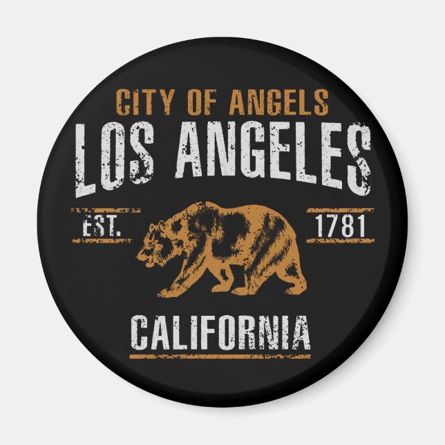 Imán Los Ángeles (Frente)