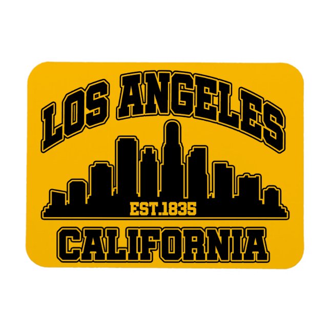 Imán Los Ángeles, California (Horizontal)