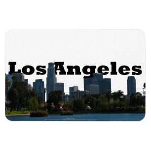 Imán Los Ángeles California con Los Ángeles en el cie