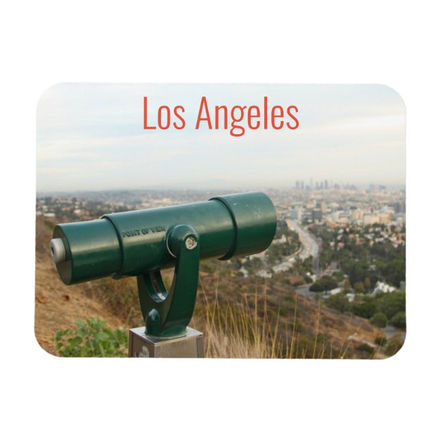 Imán Los Ángeles desde Mulholland Drive (Horizontal)