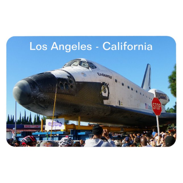 Imán ¡Los Ángeles/Endeavor Premium Flexi Magnet! (Horizontal)