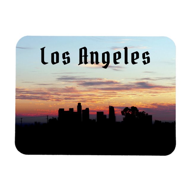 Imán Los Ángeles - personalizable (Horizontal)