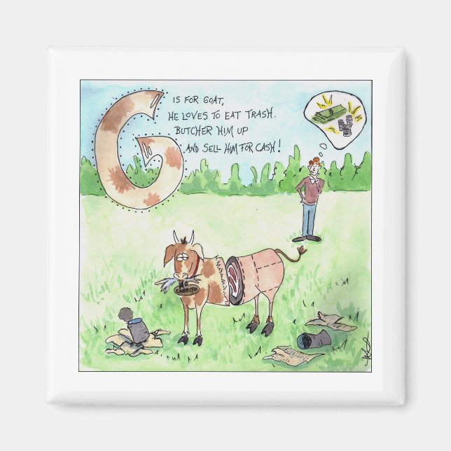 Imán Los Animales Me Asustan (Frente)