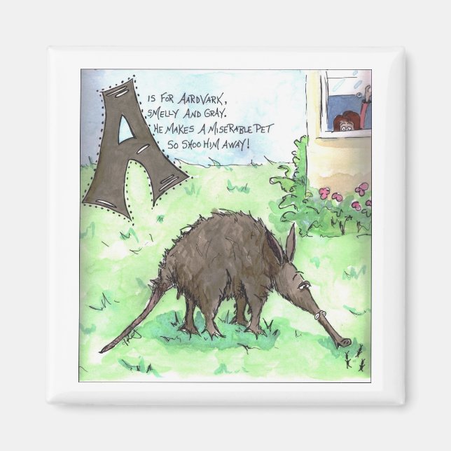 Imán Los Animales Me Asustan (Frente)