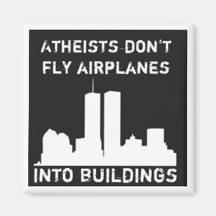 Imán Los ateos no vuelan los aeroplanos en edificios