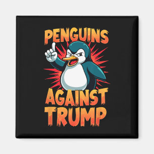 Imán Los avispones de pingüino resisten a los graciosos
