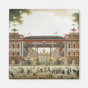 Imán Los baños chinos en París, fundados por Lenoir