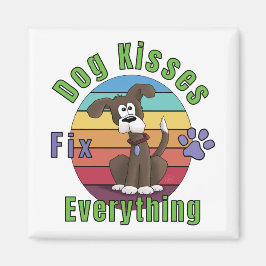 Imán Los besos de perro lo arreglan todo 