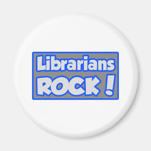 Imán ¡Los bibliotecarios rockean!