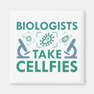 Imán Los biólogos toman Cellfies