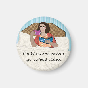 Imán Los Booklovers nunca se van a la cama solamente