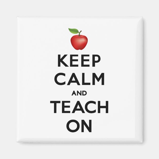 Imán Los buenos profesores son magnéticos (Frente)