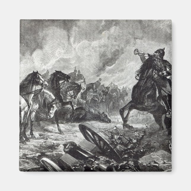 Imán Los caballos de Gravelotte (Frente)