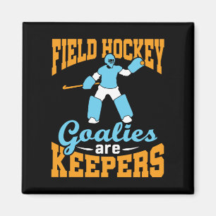 Imán Los Caballos De Hockey De Campo Son Los Cuidadores