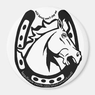 Imán "Los caballos salvajes no me pararán"